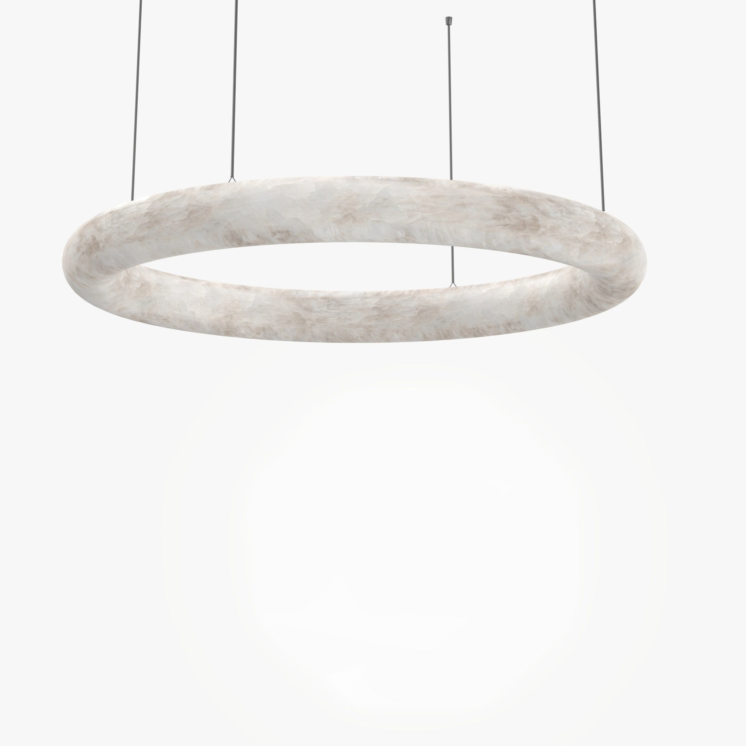Alabaster Oslo Cable Pendant Light PBR 3D model_2