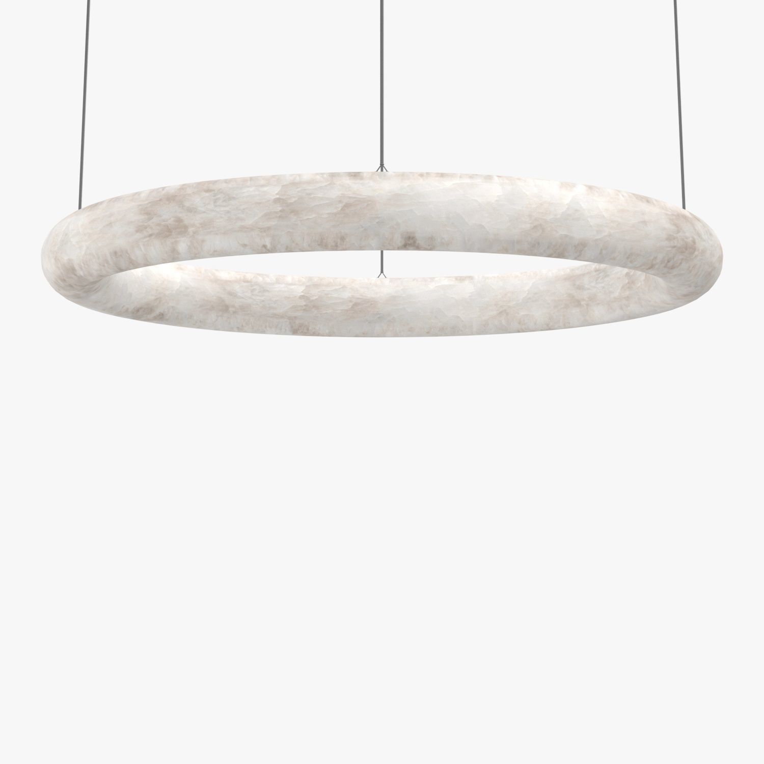 Alabaster Oslo Cable Pendant Light PBR 3D model_1