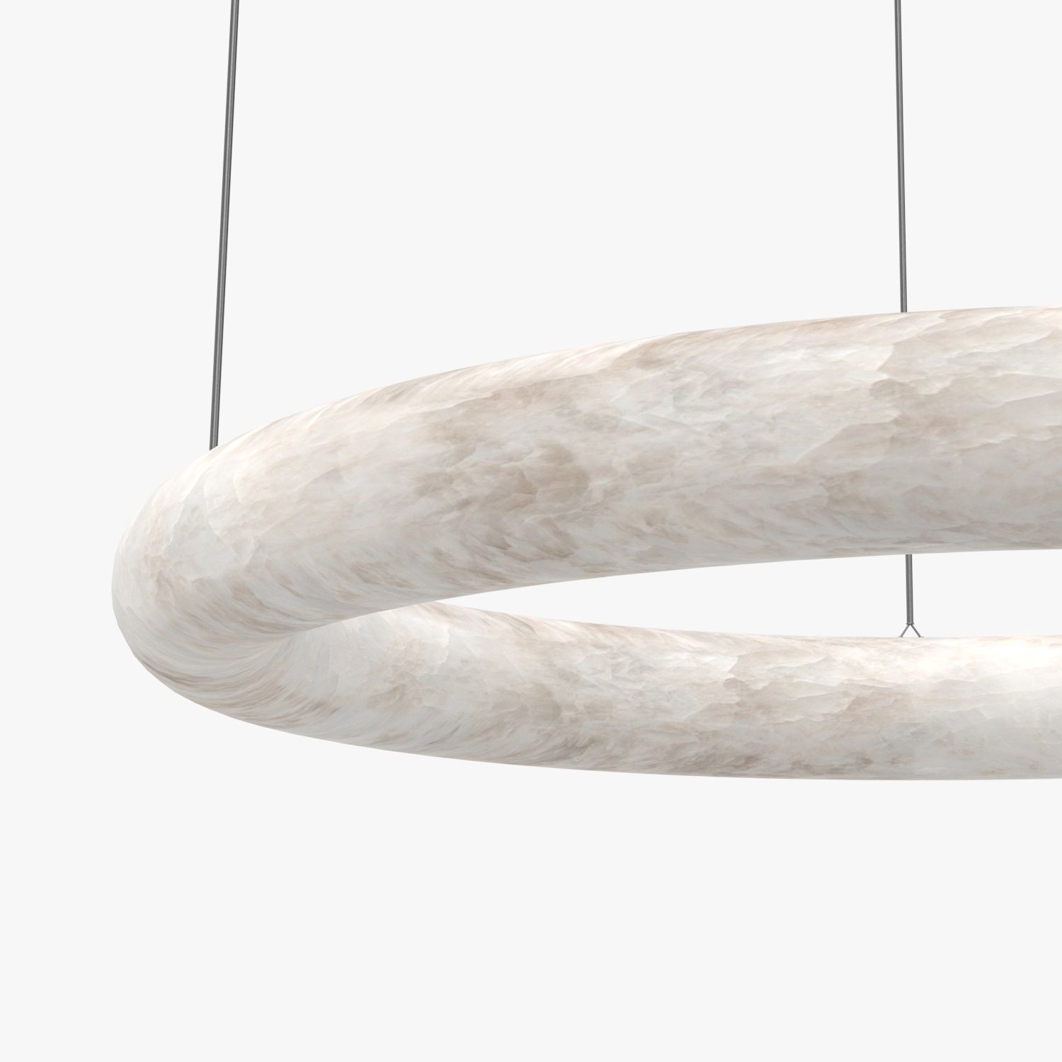 Alabaster Oslo Cable Pendant Light PBR 3D model_3
