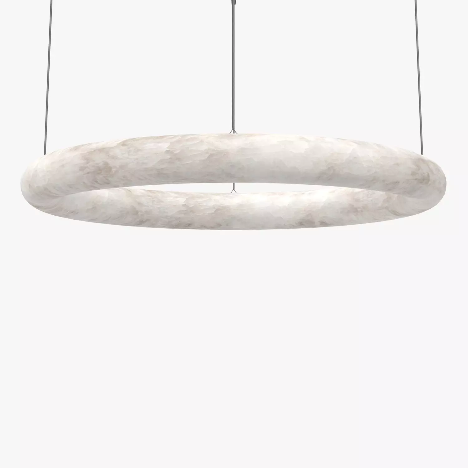 Alabaster Oslo Cable Pendant Light PBR 3D model_0