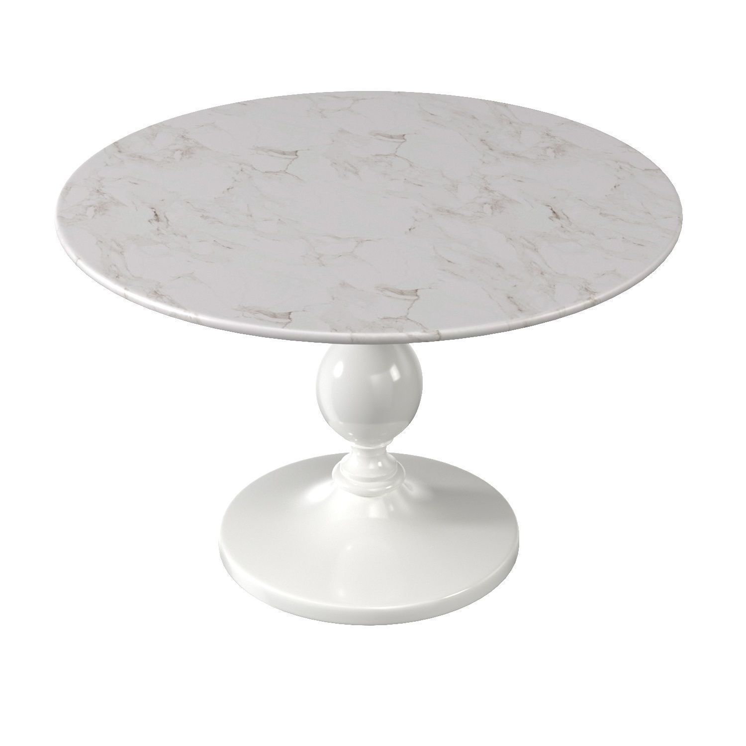 Annaway Dining Table PBR 3D model_2