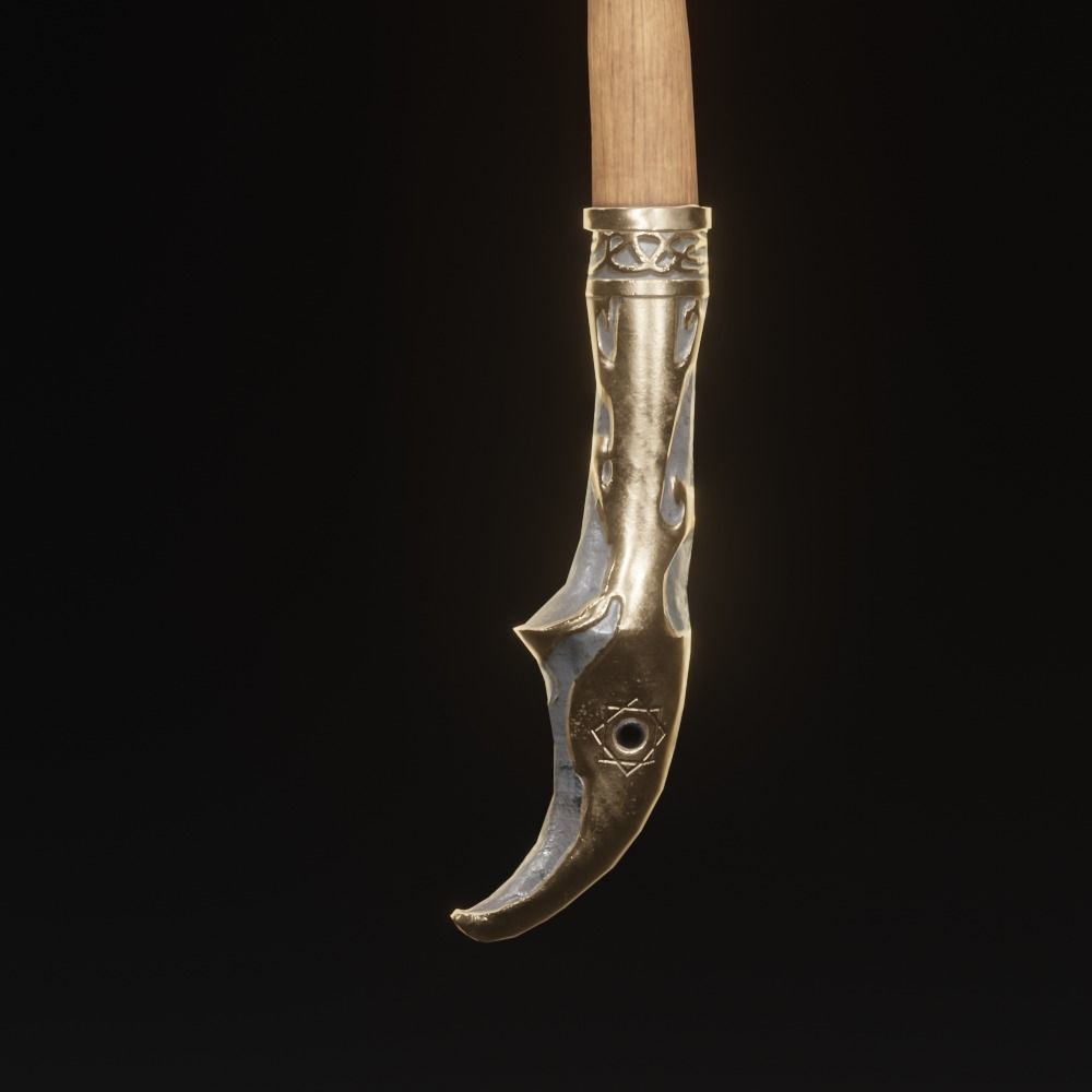 Viking Axe pack PBR Low poly game ready Low-poly 3D model_24