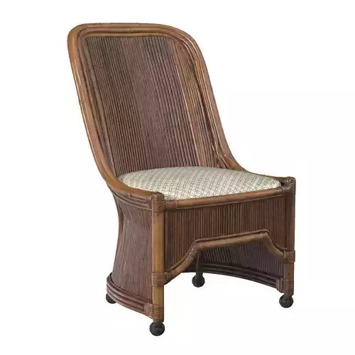 Bamboo Sculptural Dining Chair PBR