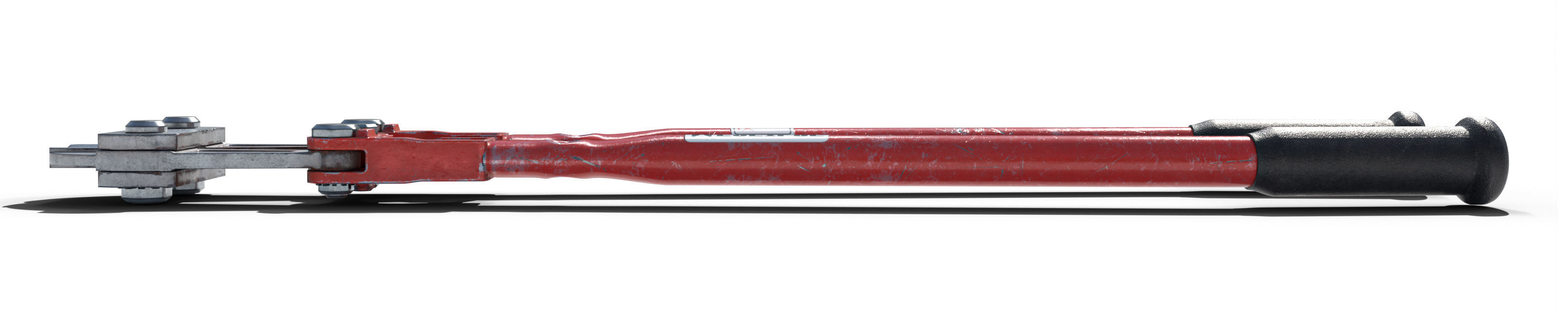 Bolt cutter Low-poly 3D model_3