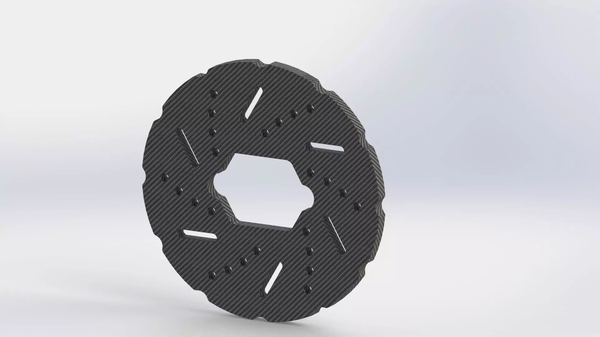Losi 5ive-T and Mini Brake Disk 3D model_0
