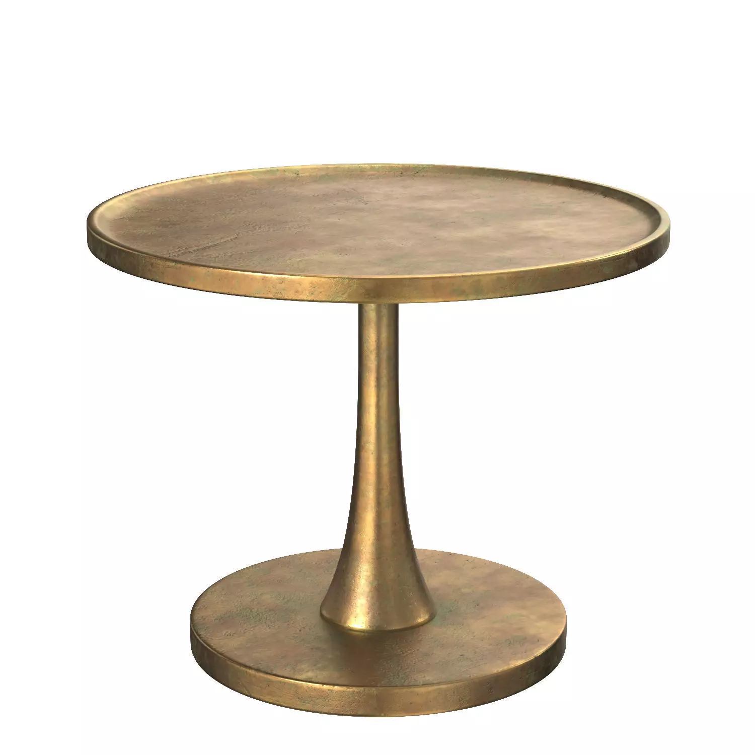 Bernhardt Benson Round Chairside Table PBR 3D model_0