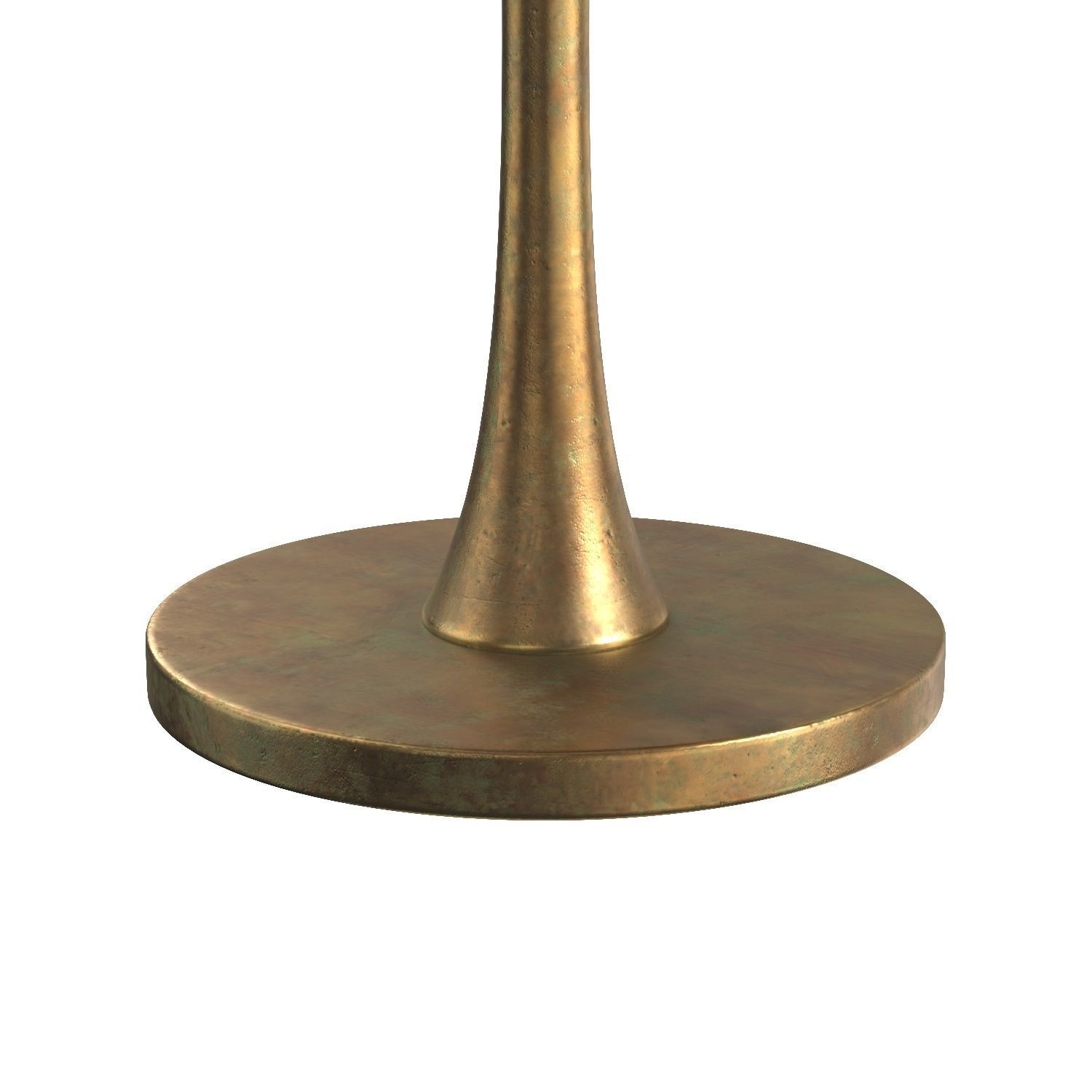 Bernhardt Benson Round Chairside Table PBR 3D model_4