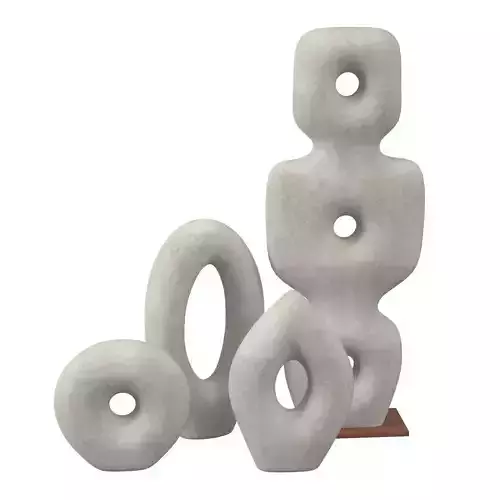 Coco Sculptures Ivory Ricestone PBR