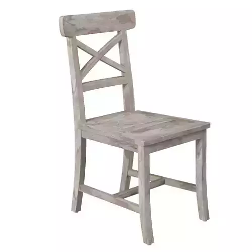 Crossback Teak Side Chair PBR