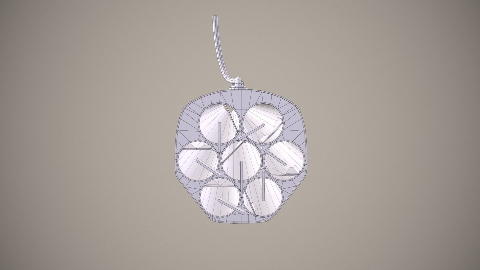 Rocket Launcher FZ220 With Missiles Low-poly 3D model_19