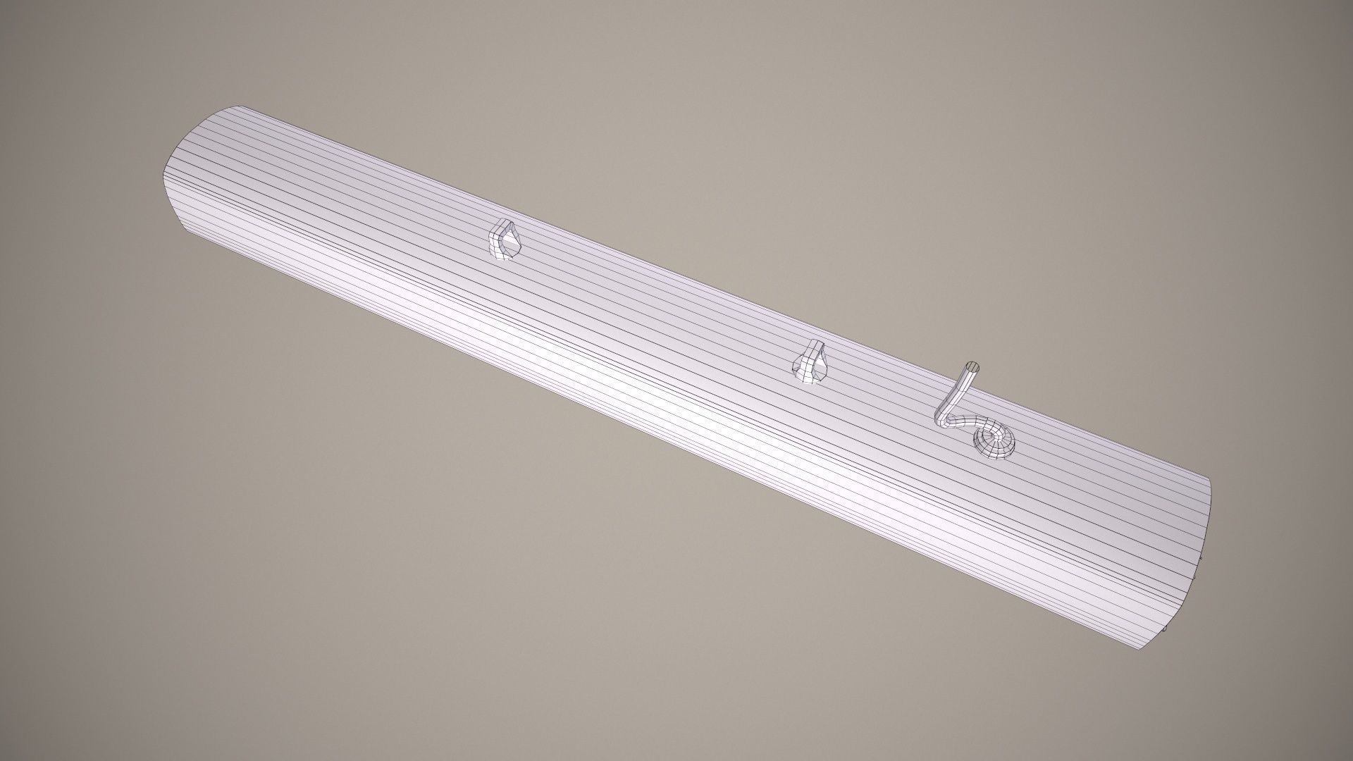 Rocket Launcher FZ220 With Missiles Low-poly 3D model_17