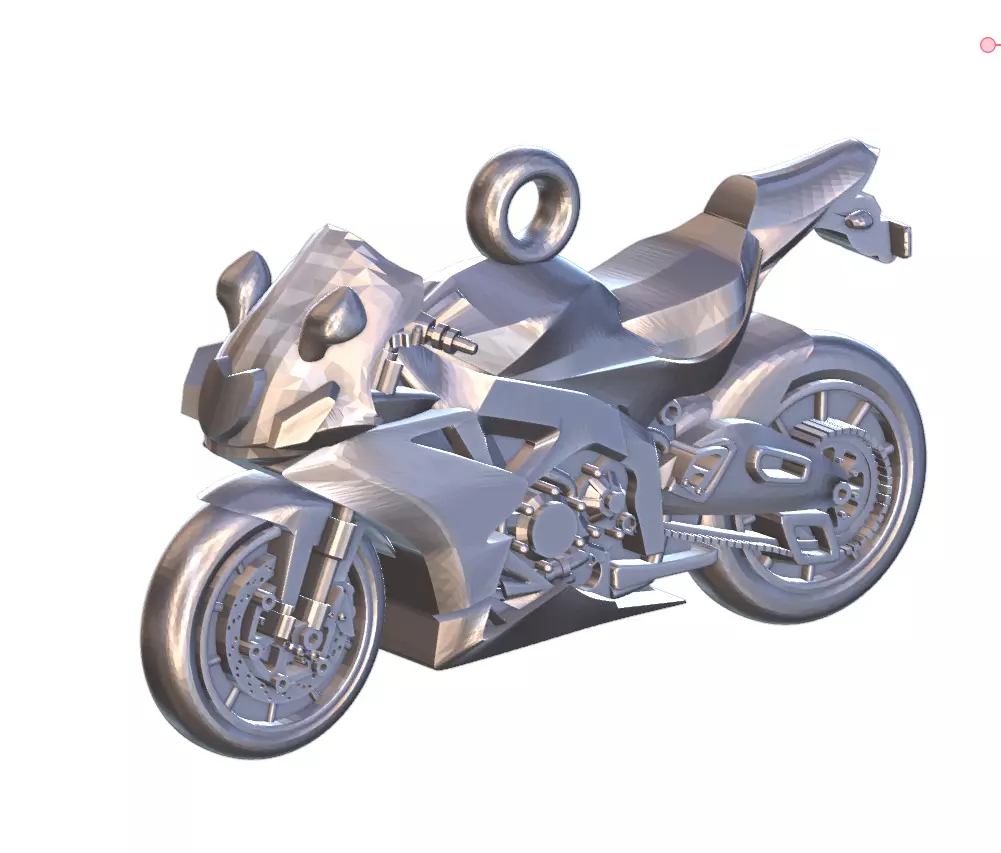 Sportbike 3D print model
