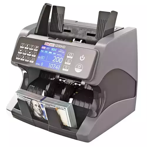 Banknote counter Docash 3200 HD 3D model