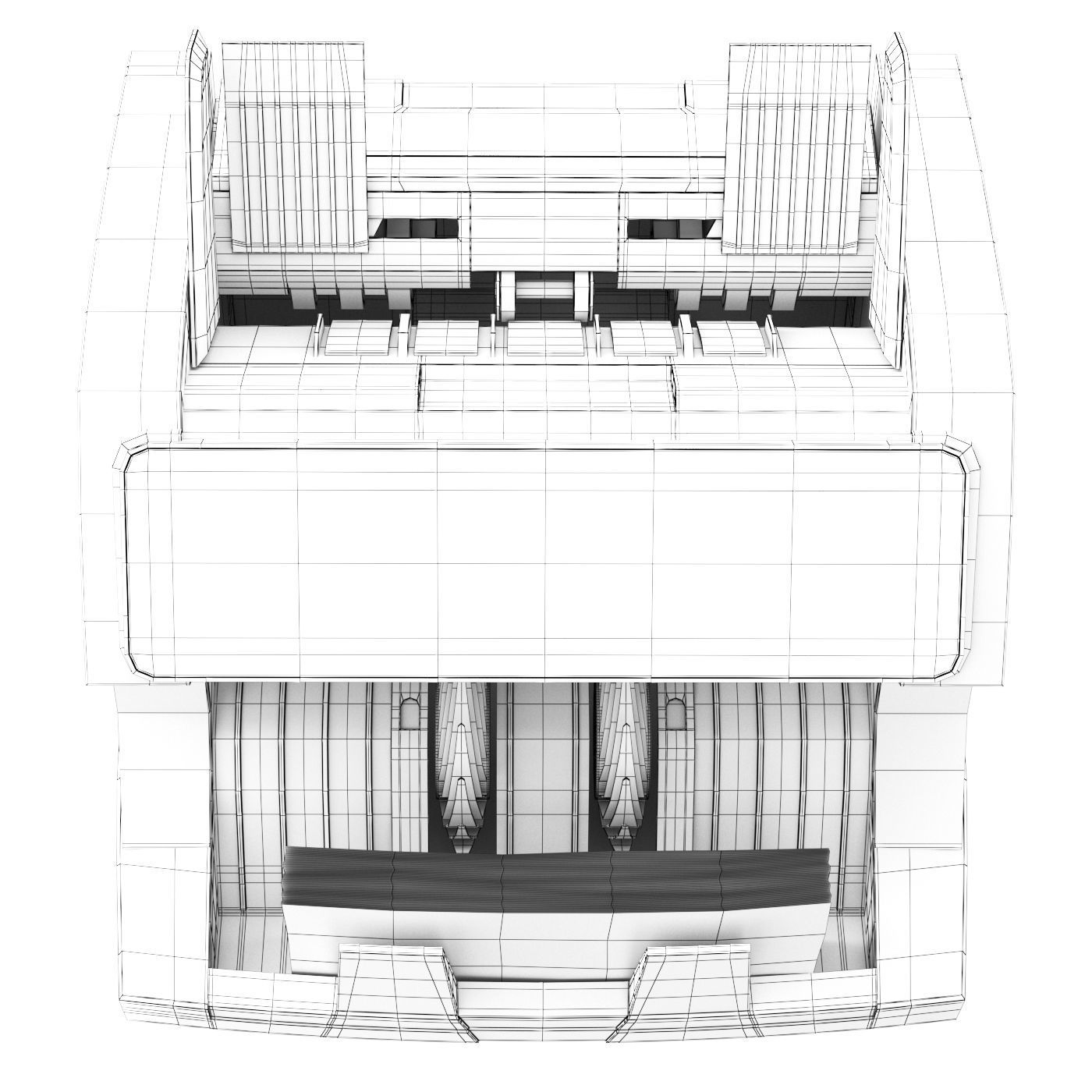 Banknote counter Docash 3200 HD 3D model_6