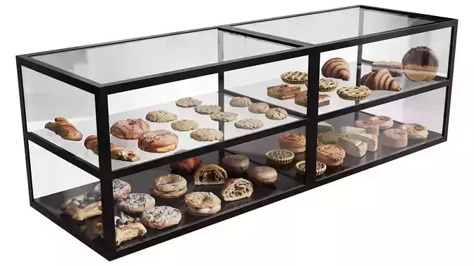 Pastry Shop Display Case