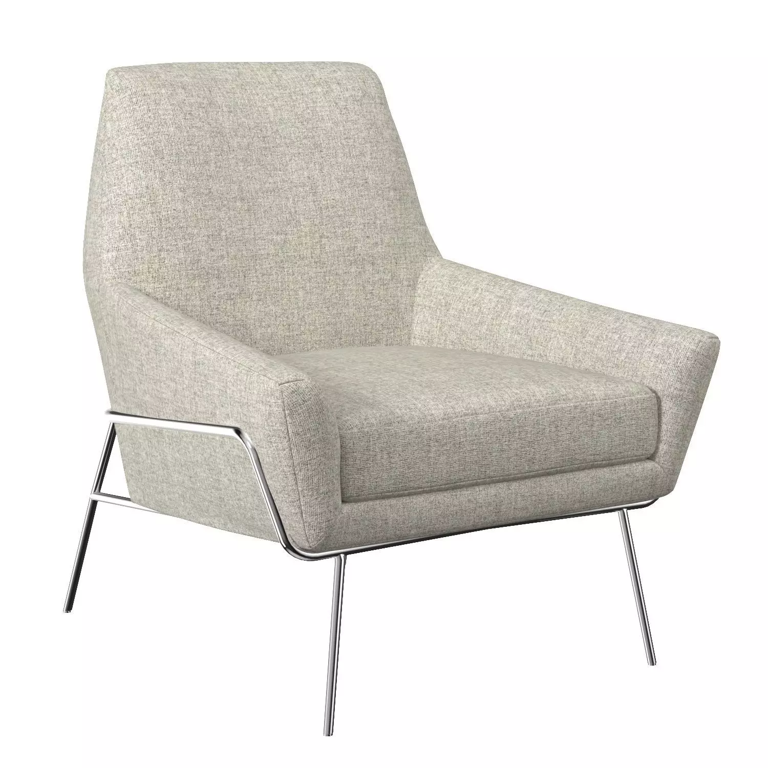 Lucas Wire Base Chair PBR 3D model