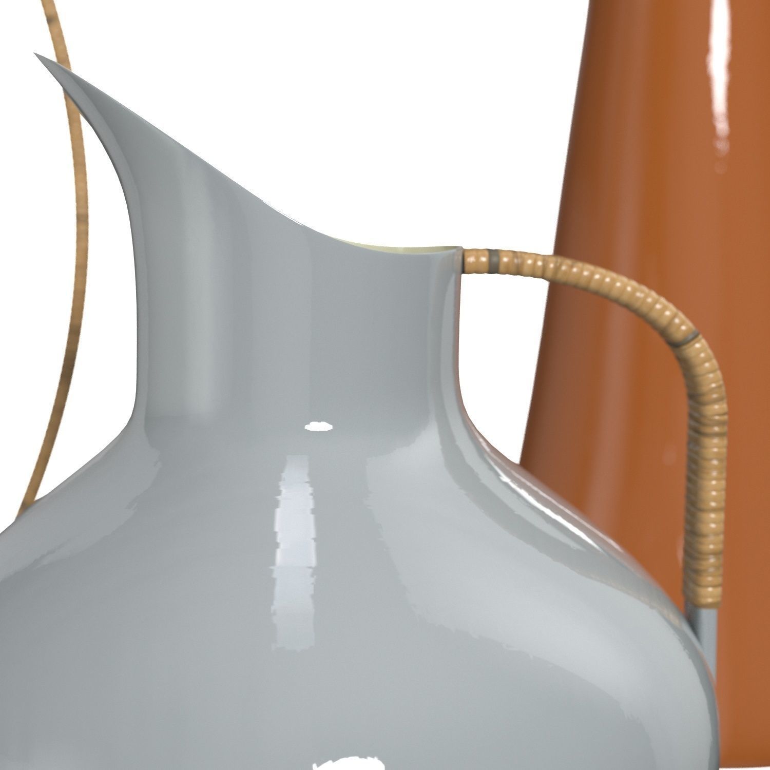 Martine Enamel Pitcher Martine Enamel Pitcher PBR 3D model_4