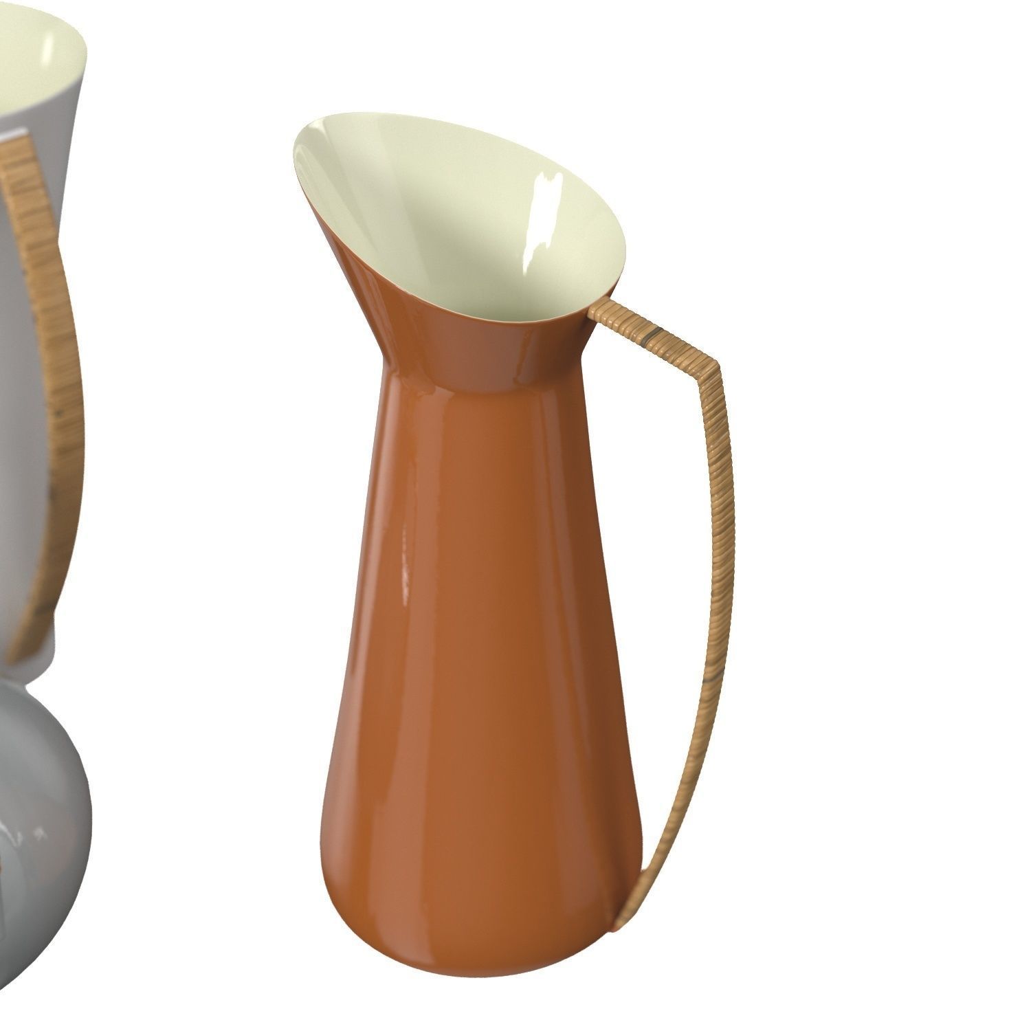 Martine Enamel Pitcher Martine Enamel Pitcher PBR 3D model_1
