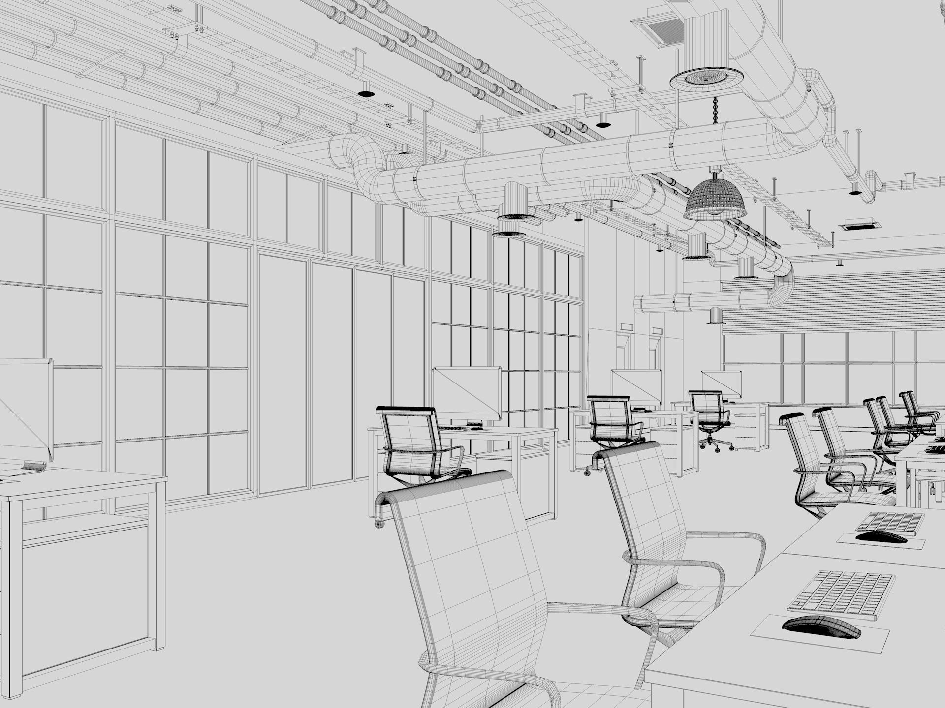 Loft Office 12 3D model_20