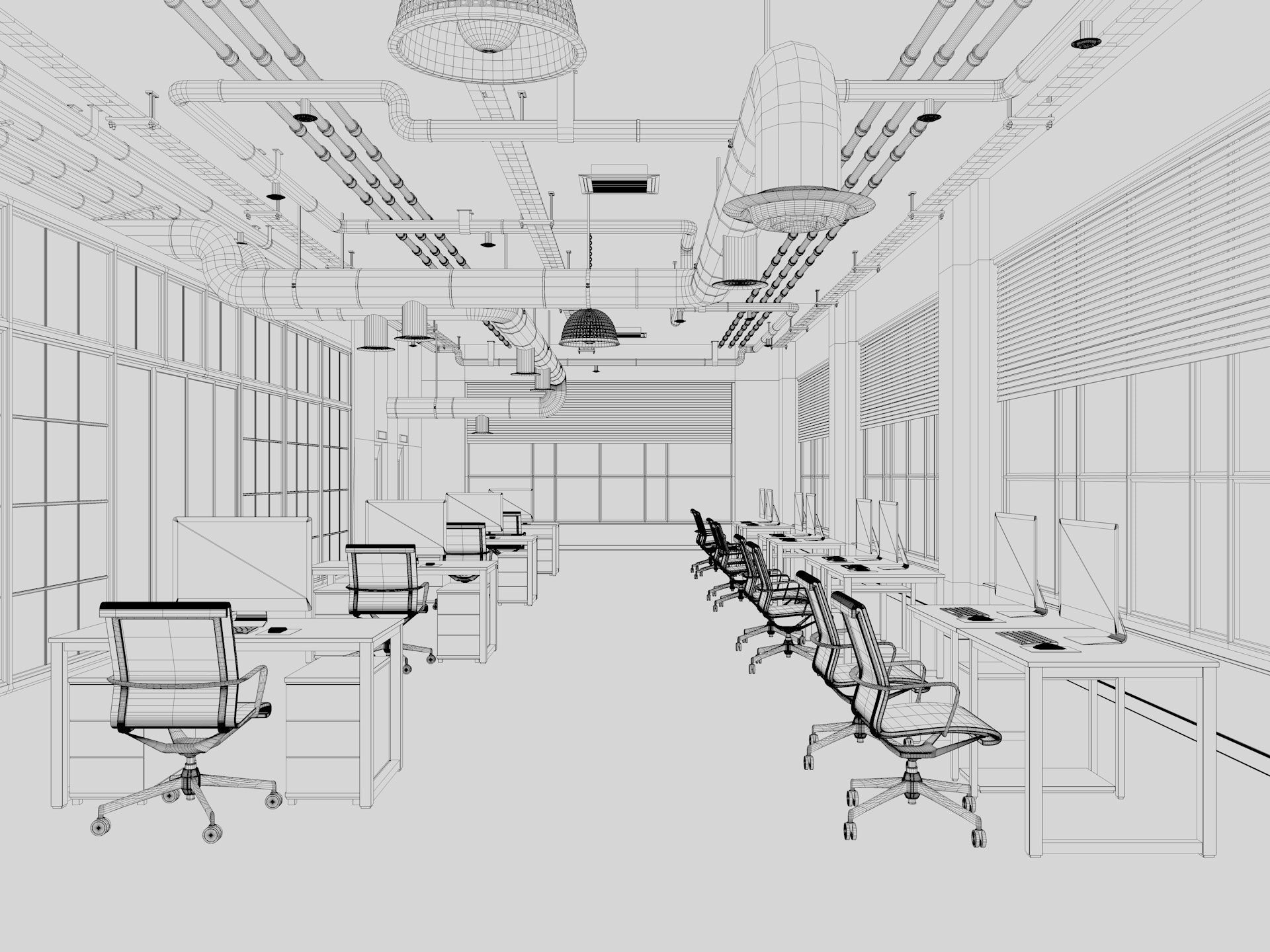 Loft Office 12 3D model_12