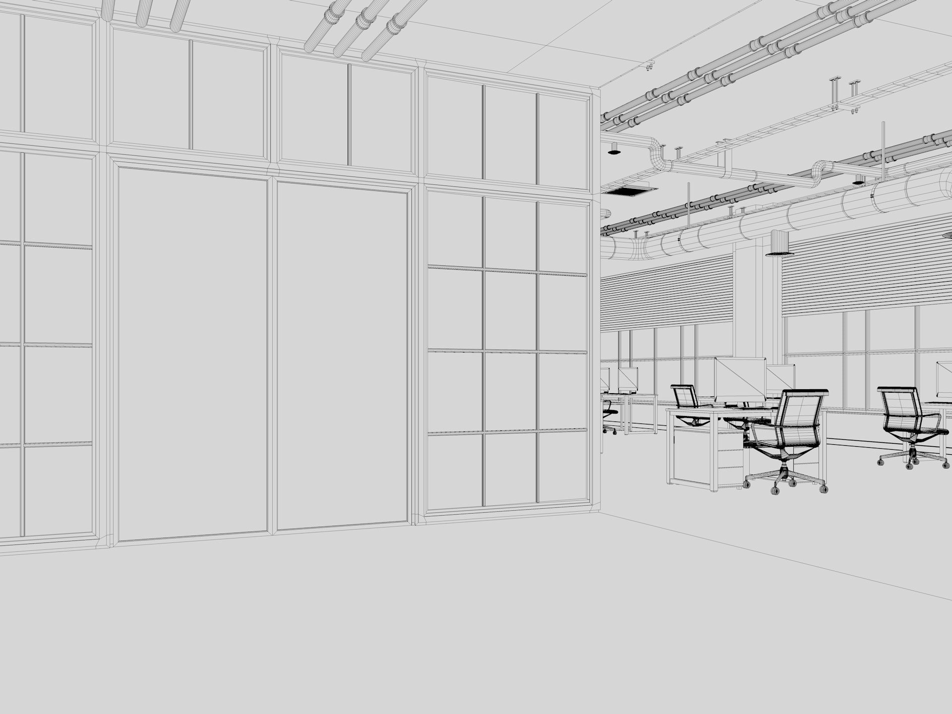 Loft Office 12 3D model_19