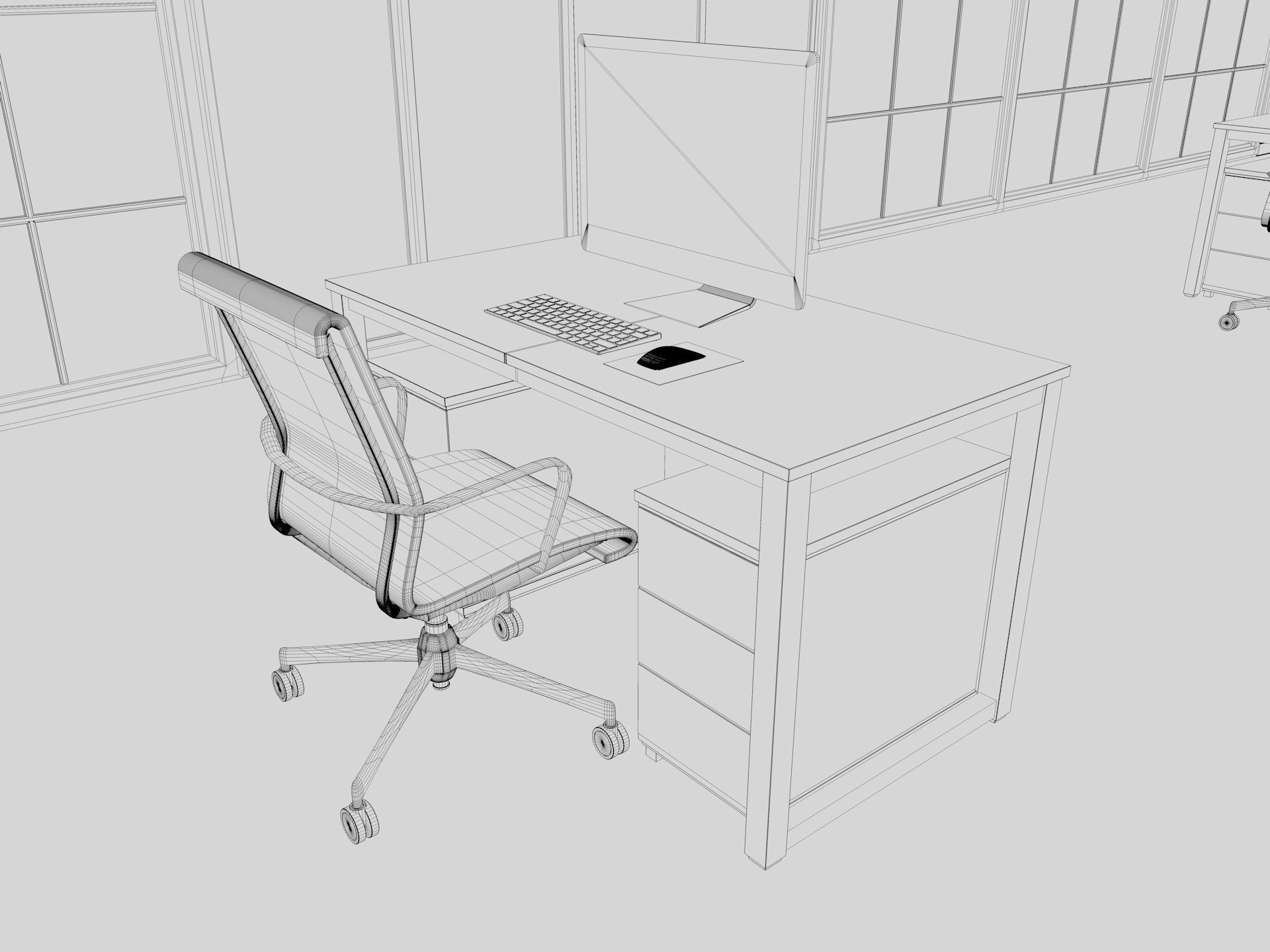 Loft Office 12 3D model_18
