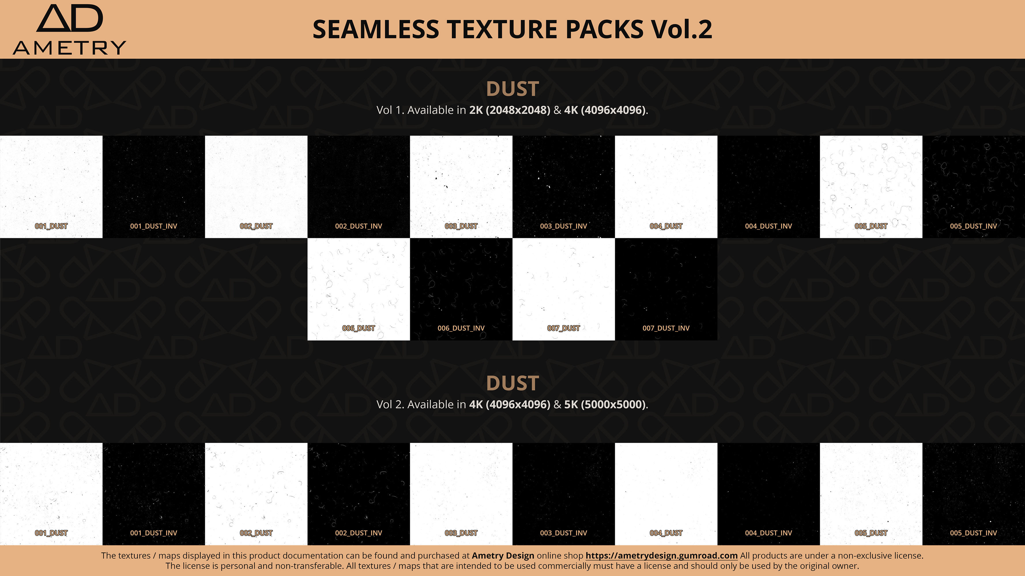 Dust Pack 5K Vol 1 and 2 Texture_4