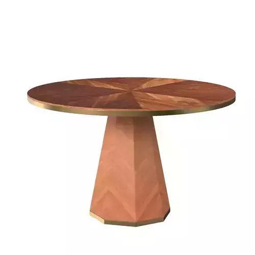 Quillen Marquetry Dining Table PBR