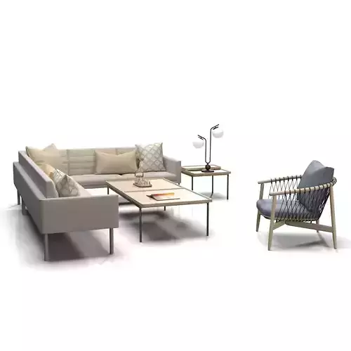 Tuxedo Sofa Set