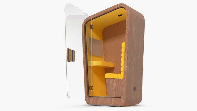 Conversation Office Booth 3D model