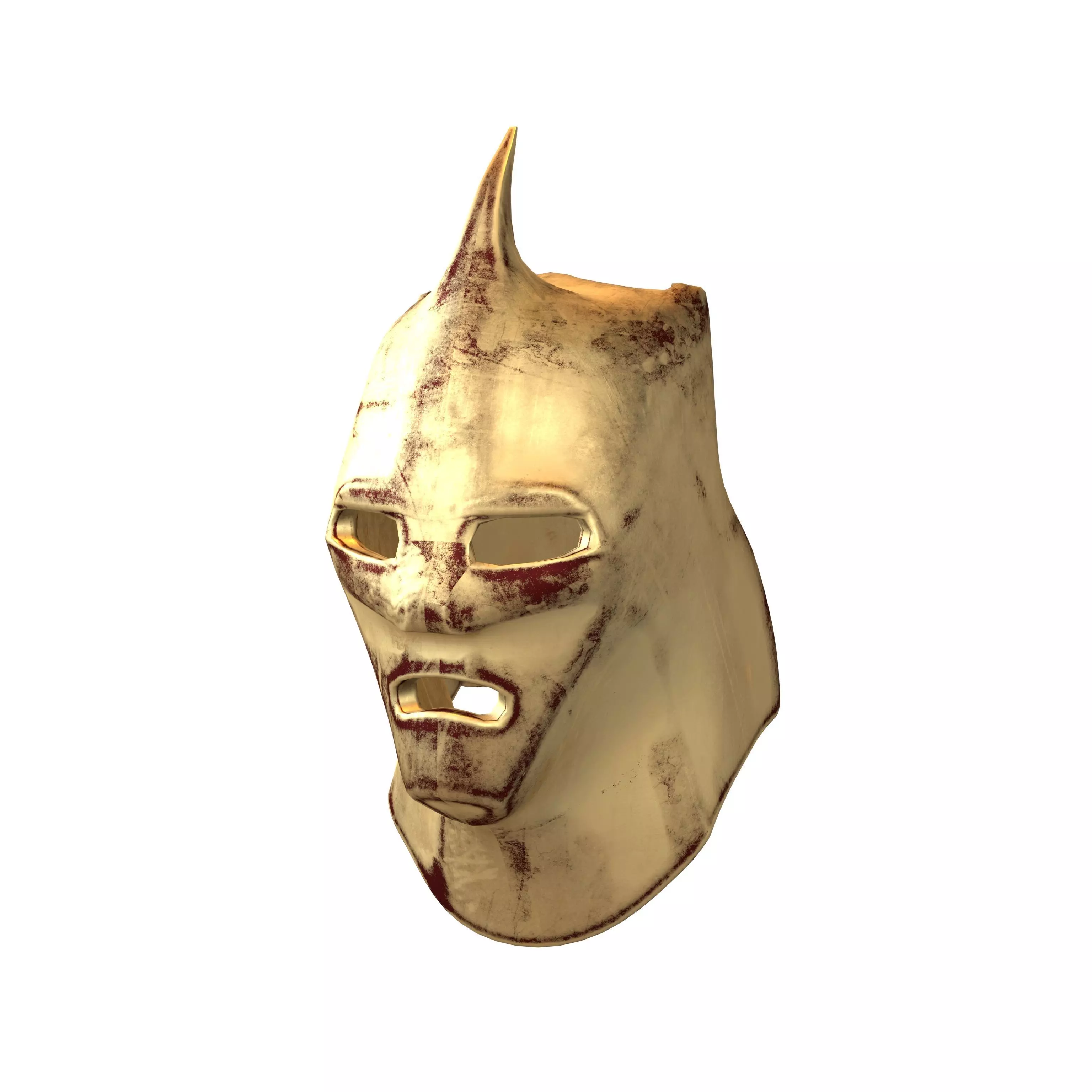 Knight Helmet v1 004 Low-poly 3D model_0