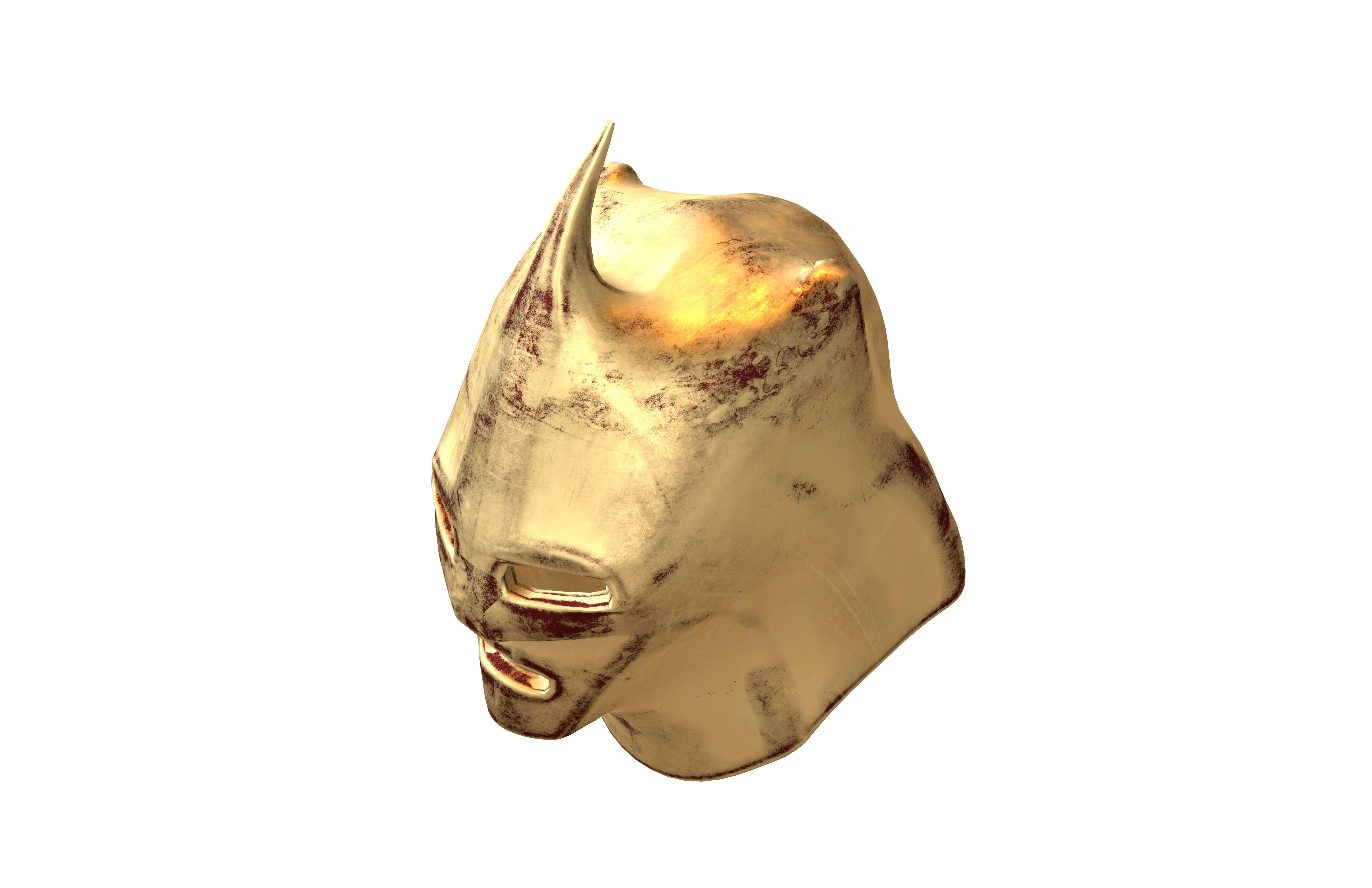 Knight Helmet v1 004 Low-poly 3D model_2