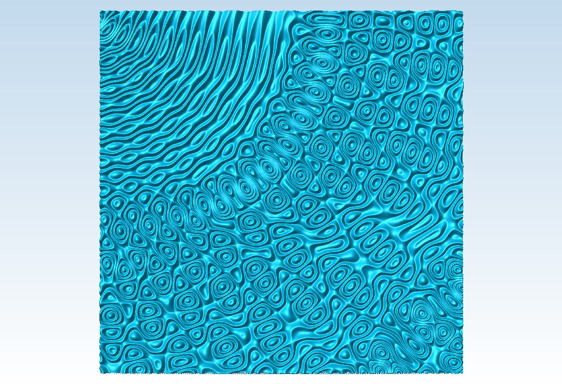 Basrelief abstract 3d model for CNC machning 3D print model_3