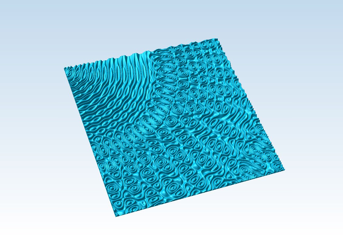 Basrelief abstract 3d model for CNC machning 3D print model_2