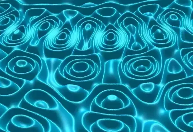 Basrelief abstract 3d model for CNC machning