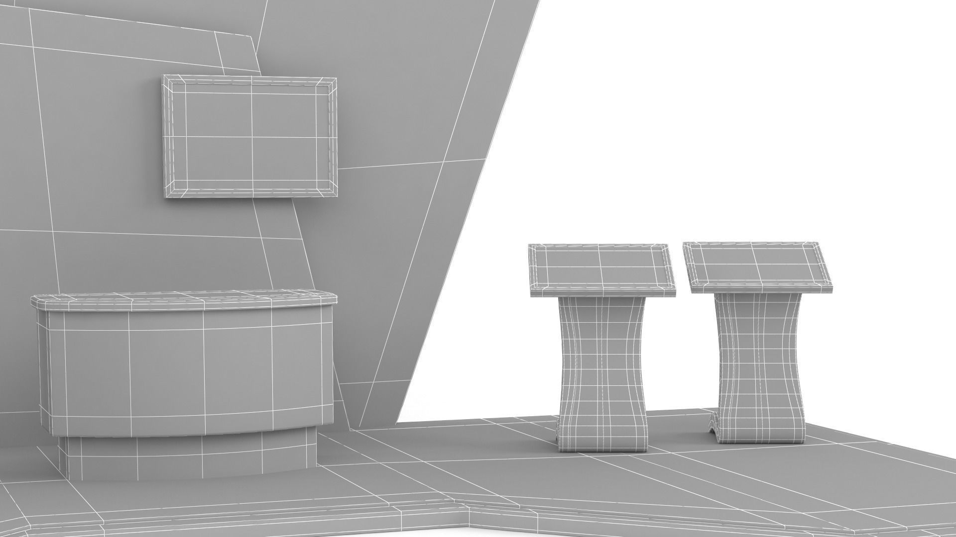 Exhibition Stand Design 3D model_9