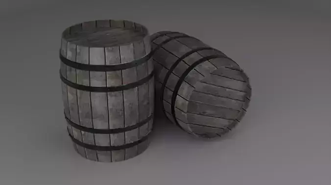 Wooden Barrel