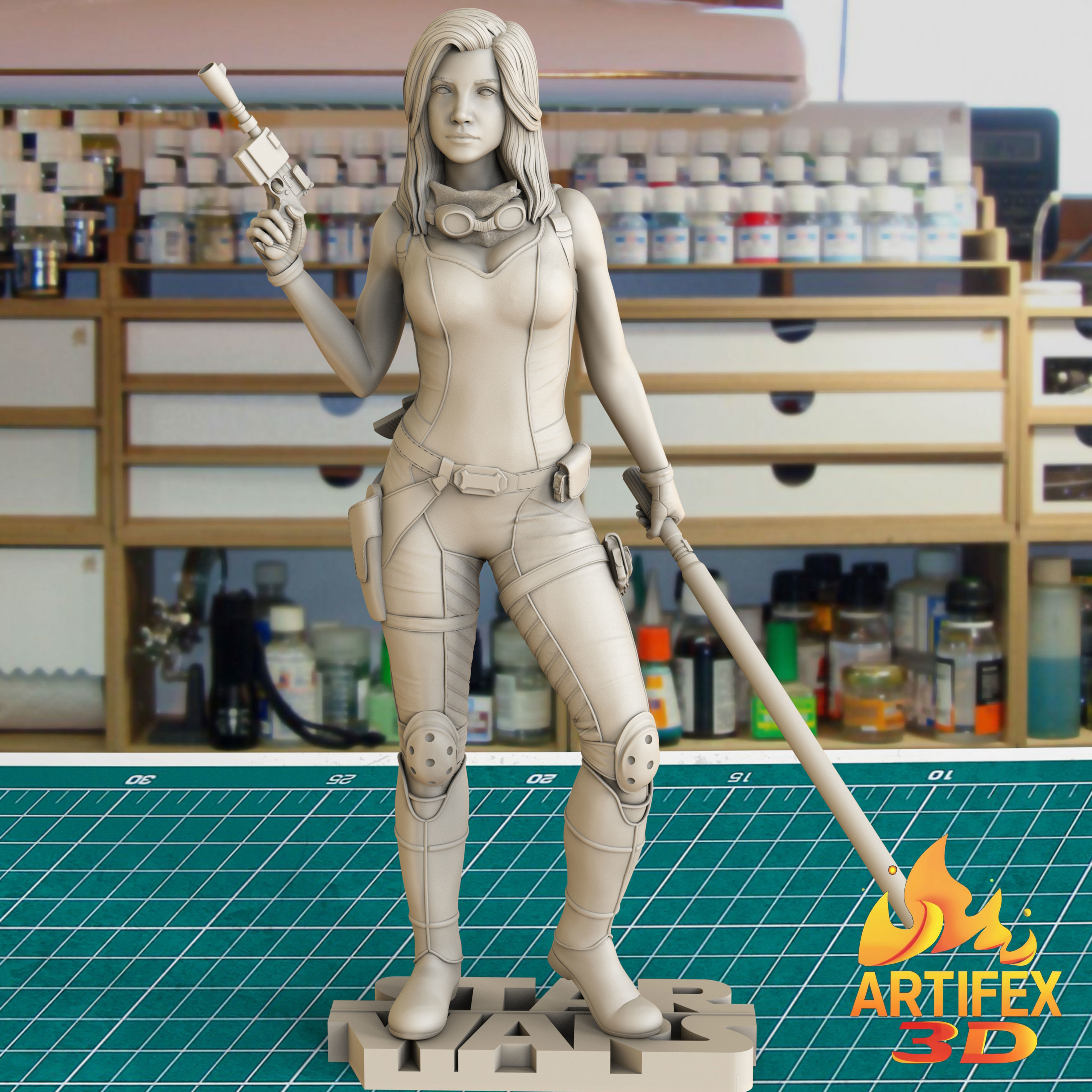  Mara Jade 3D print model_2