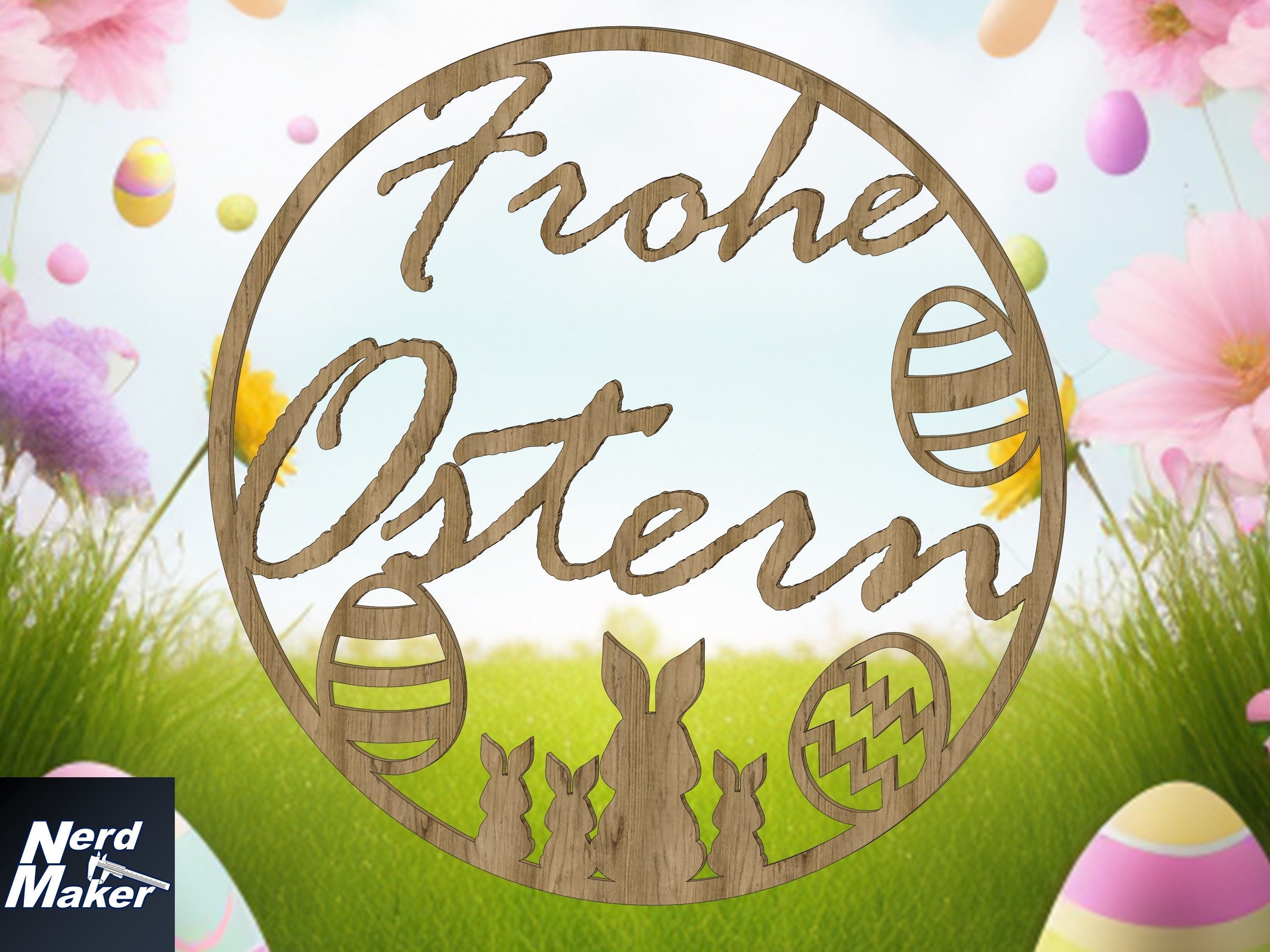 Easter Decoration Set - Oster Dekoration Set - Free 3D print model_15