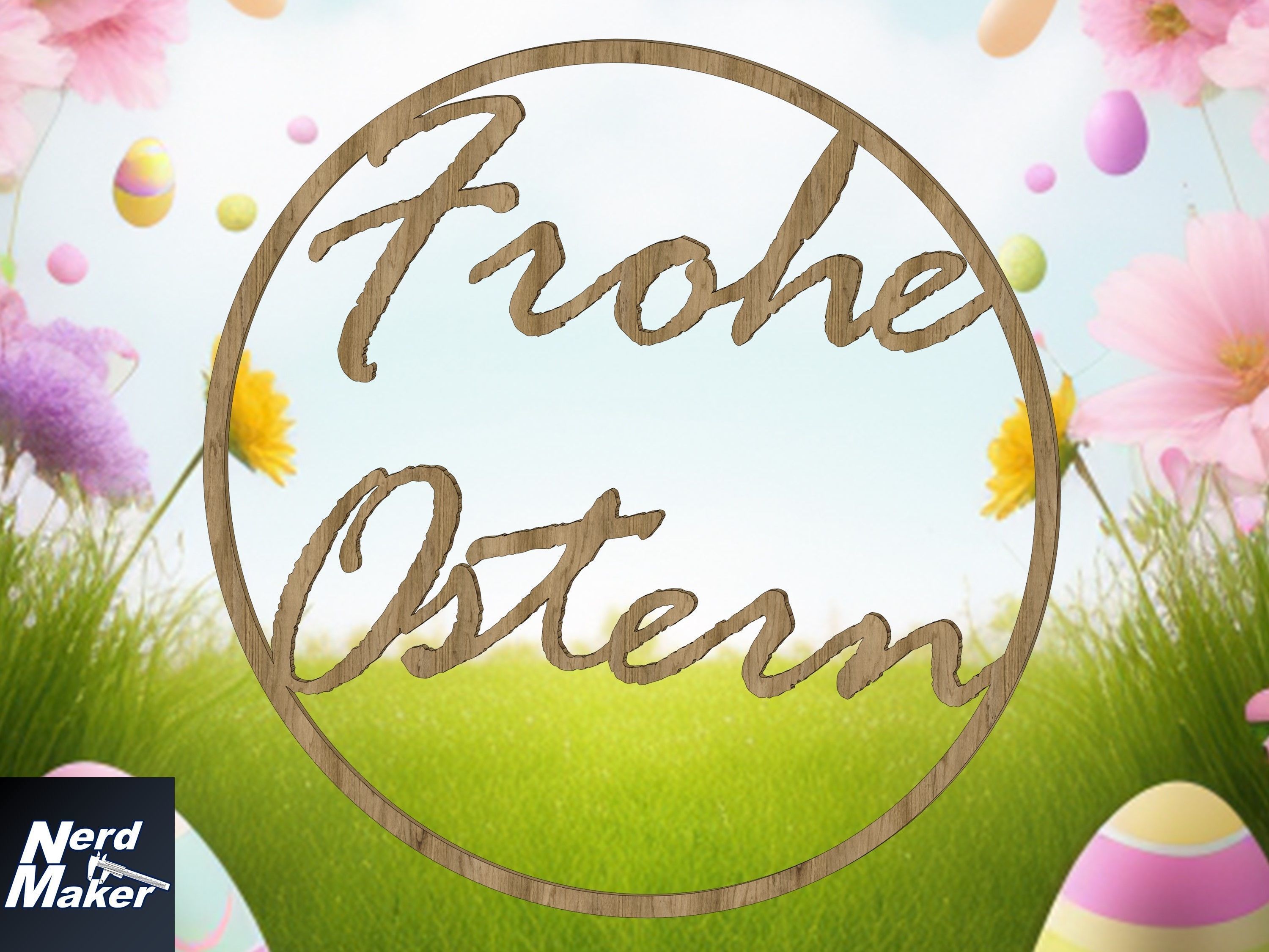 Easter Decoration Set - Oster Dekoration Set - Free 3D print model_7