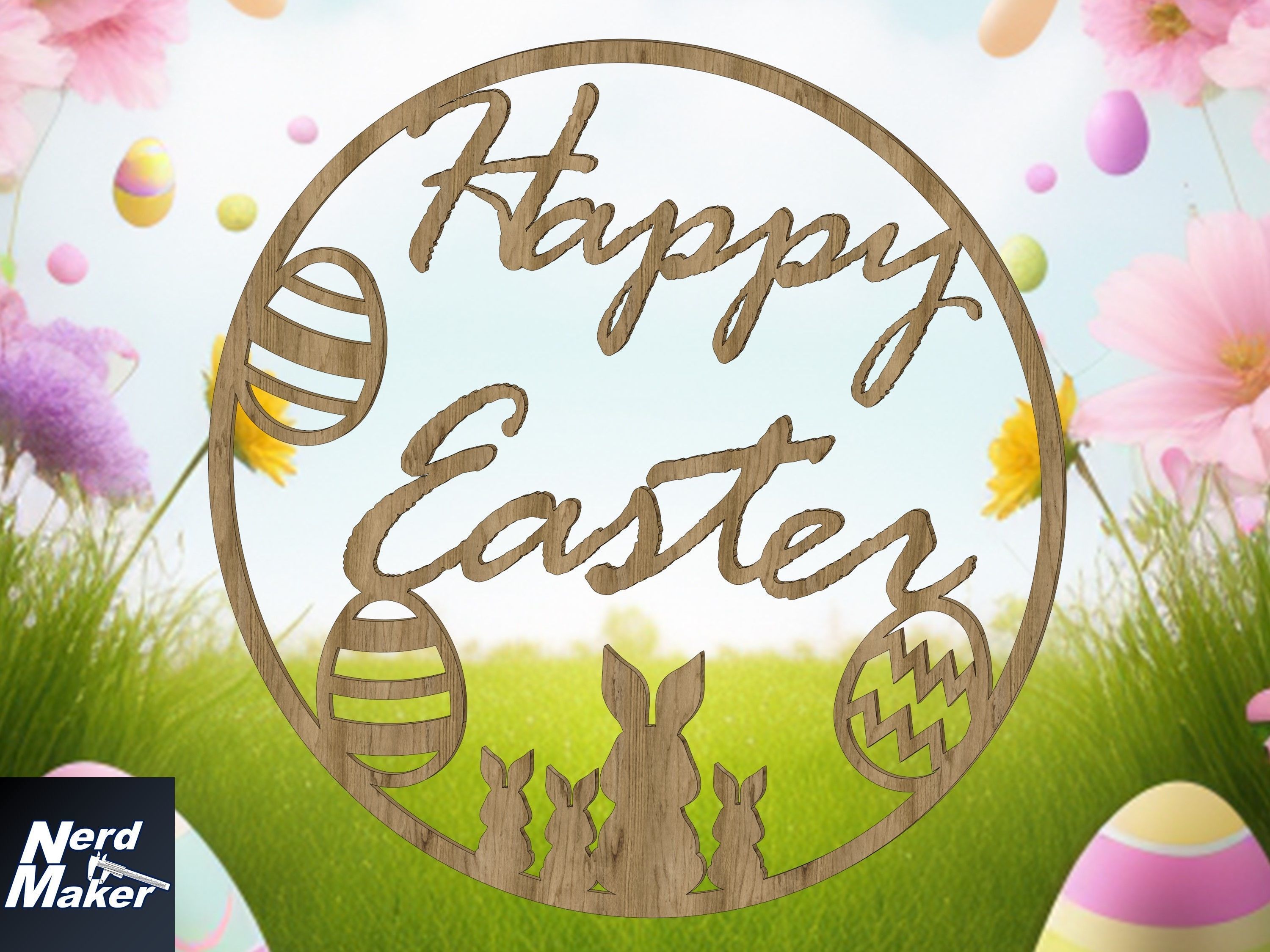 Easter Decoration Set - Oster Dekoration Set - Free 3D print model_6