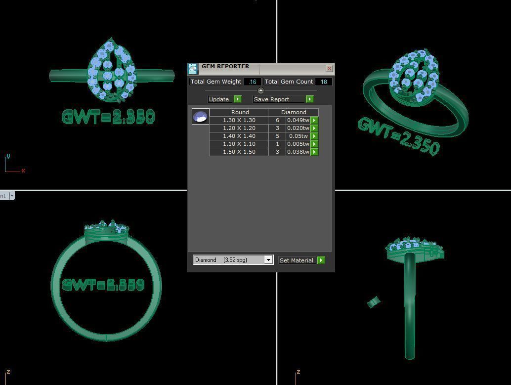 FASION  RING 3D model_1