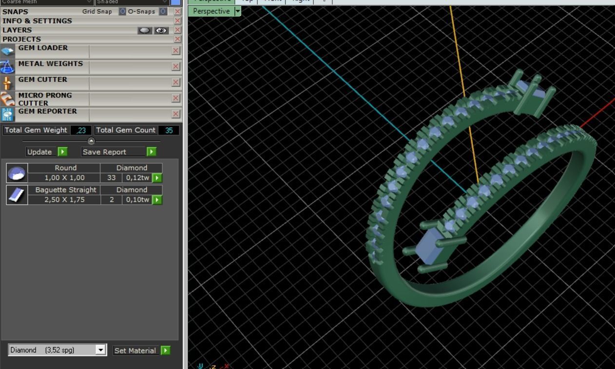 102 Ring 3D print model_4