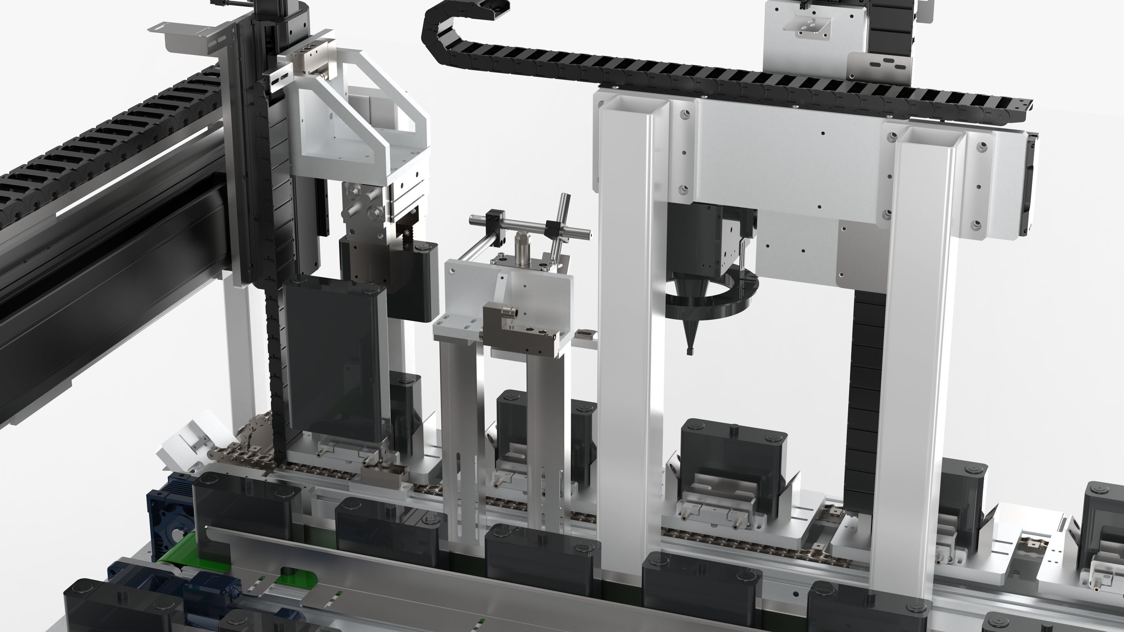 Automatic Power Battery Sorting Machine 3D model_22