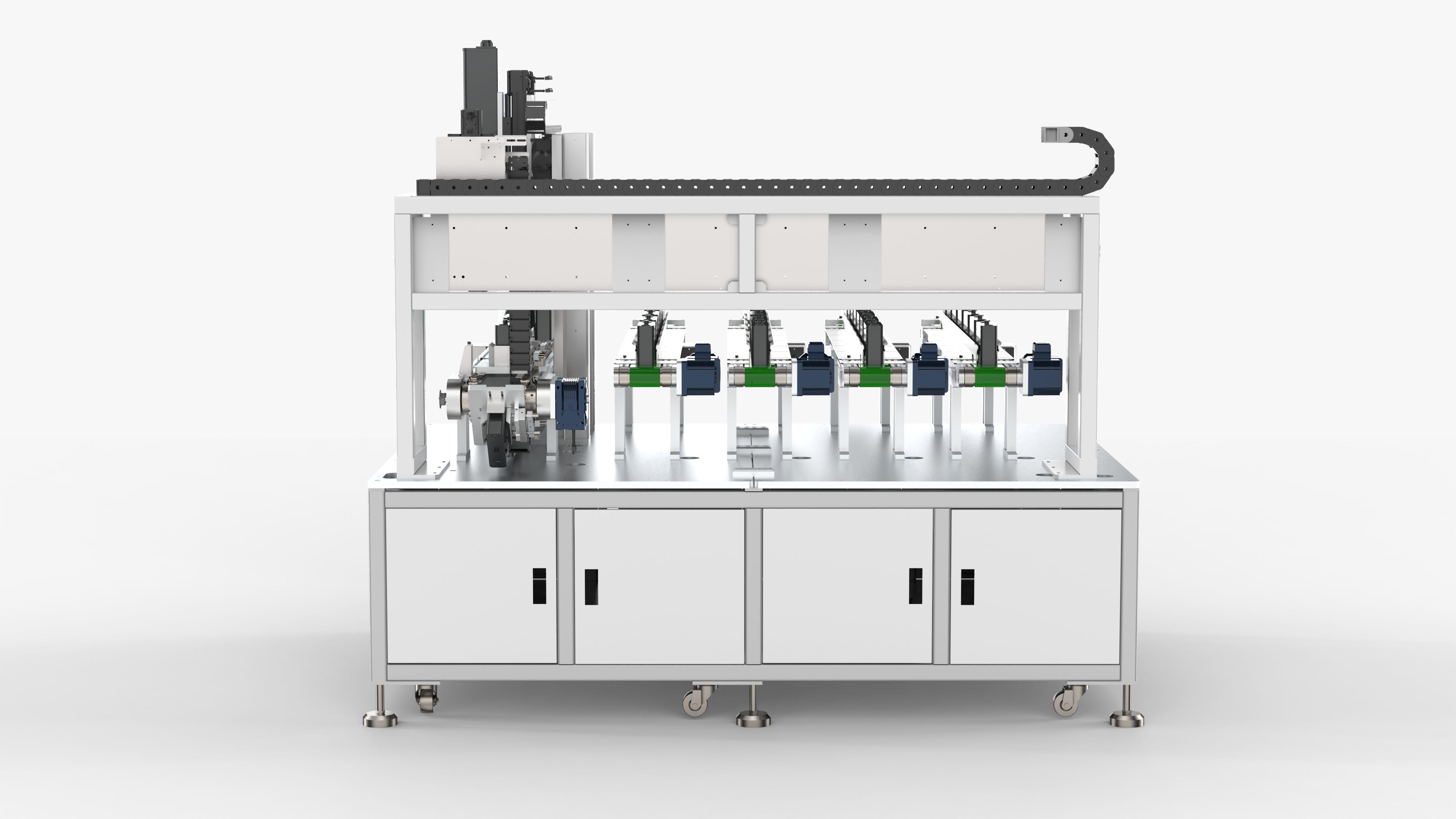 Automatic Power Battery Sorting Machine 3D model_15