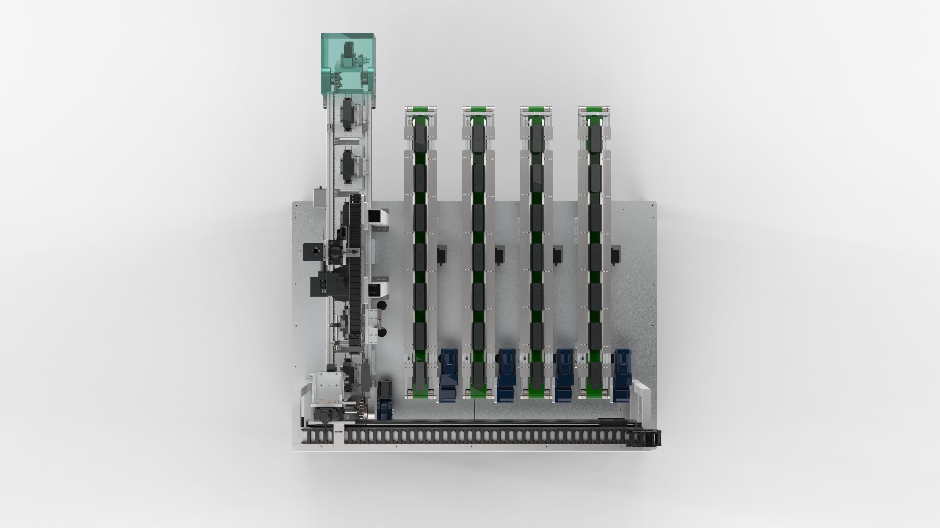 Automatic Power Battery Sorting Machine 3D model_16