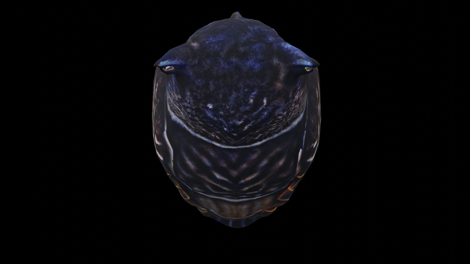 Owl Low Poly Low-poly 3D model_2