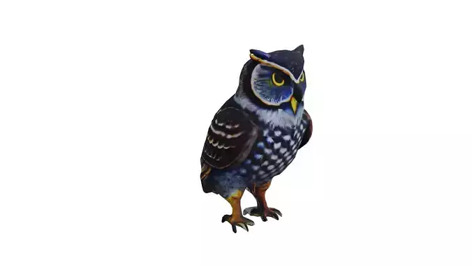 Owl Low Poly