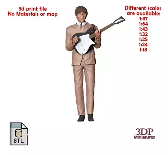 N3 The Beatles George Harrison