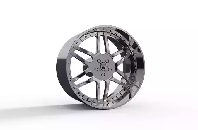 ASANTI AF116 WHEEL 3D MODEL